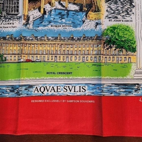 Souvenir Tea Towel Cotton - Picture 4 of 6